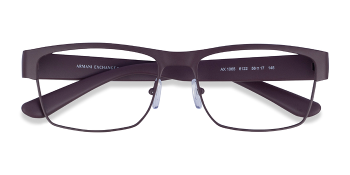 Matte Bordeaux Armani Exchange AX1065 -  Métal Lunettes de vue
