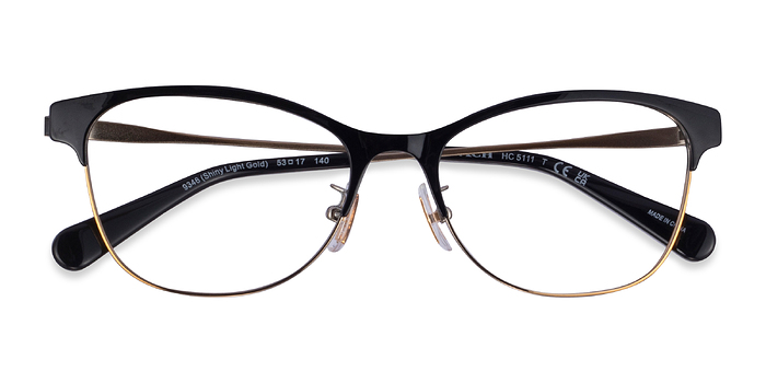 Gold Black Coach HC5111 -  Métal Lunettes de vue