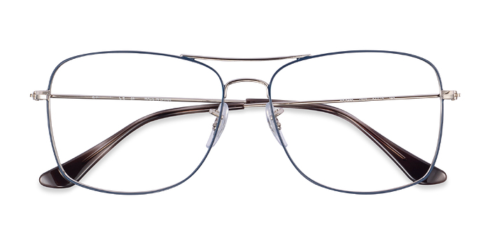 Silver Blue Ray-Ban RB6498 -  Métal Lunettes de vue