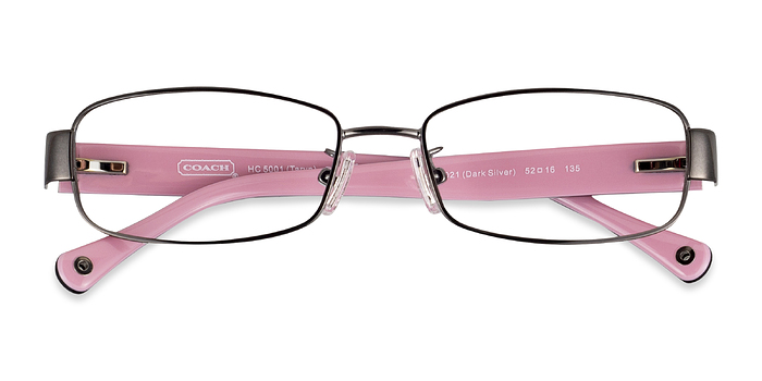 Dark Silver Coach HC5001 Taryn -  Métal Lunettes de vue