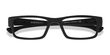Satin Black Oakley Airdrop -  Plastique Lunettes de vue