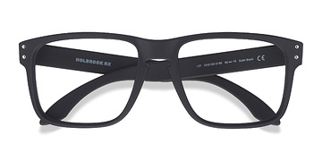 Satin Black Oakley Holbrook Rx -  Plastique Lunettes de vue