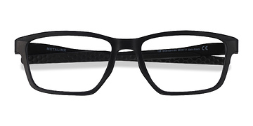Satin Black Oakley Metalink -  Plastique Lunettes de vue
