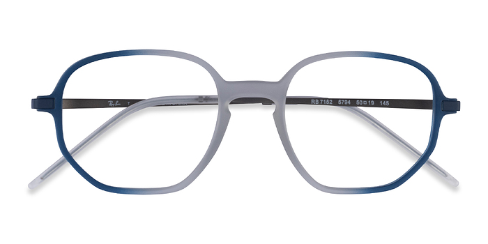 Clear Blue Ray-Ban RB7152 -  Plastique Lunettes de vue