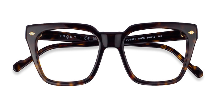 Écaille Noire Vogue Eyewear VO5371 -  Acétate Lunettes de vue