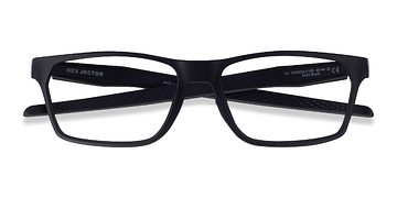 Satin Black Oakley Hex Jector -  Plastique Lunettes de vue