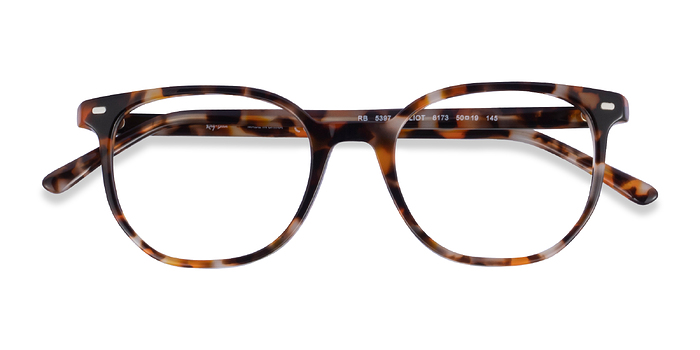 Brown Gray Tortoise Ray-Ban RB5397 Elliot -  Acétate Lunettes de vue