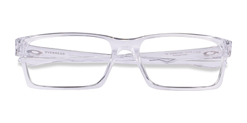 Polished Clear Oakley Overhead -  Plastique Lunettes de vue