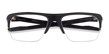 Satin Black Oakley Plazlink -  Plastique Lunettes de vue