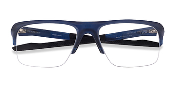 Translucent Blue Oakley Plazlink -  Plastique Lunettes de vue