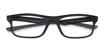 Satin Gray Smoke Oakley Plank 2.0 -  Plastique Lunettes de vue