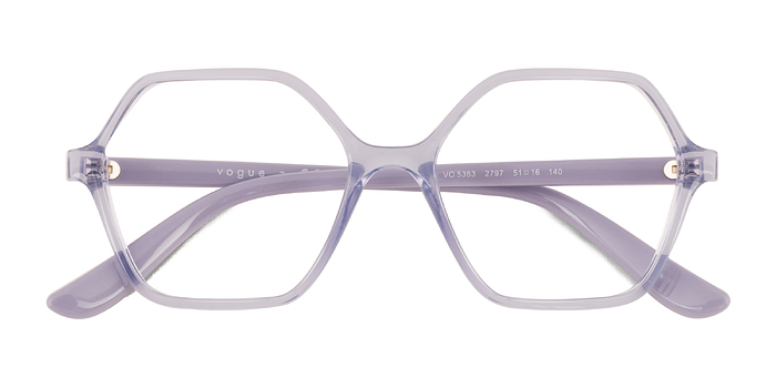 Transparent Purple Vogue Eyewear VO5363 -  Plastique Lunettes de vue