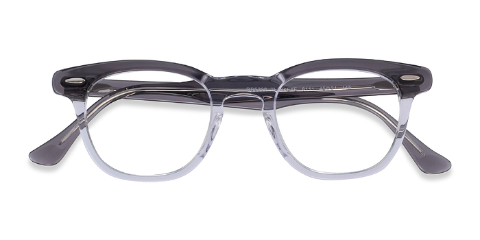 Gray Clear Ray-Ban RB5398 Hawkeye -  Acétate Lunettes de vue