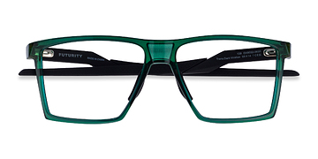 Clear Green Oakley Futurity -  Plastique Lunettes de vue