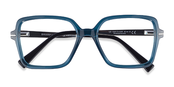 Clear Blue Oakley Sharp Line -  Plastique Lunettes de vue