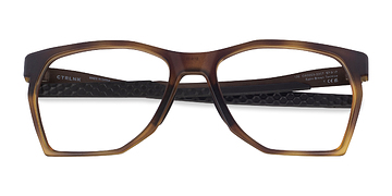 Brown Tortoise Oakley Ctrlnk -  Plastique Lunettes de vue