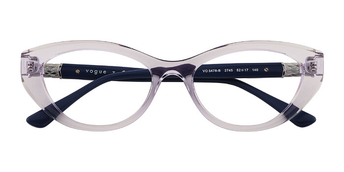 Transparent Purple Vogue Eyewear VO5478B -  Plastique Lunettes de vue