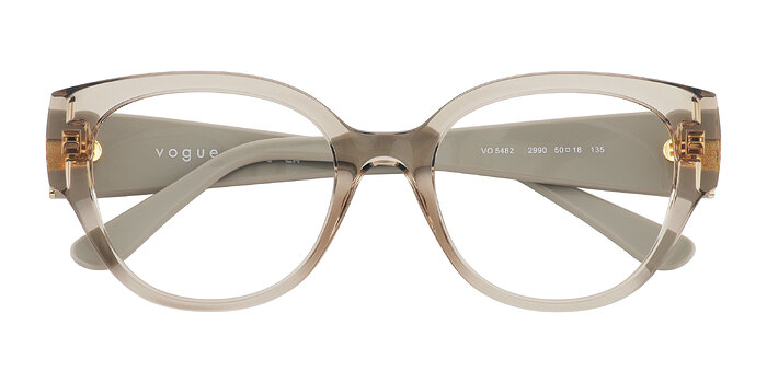 Transparent Champagne Vogue Eyewear VO5482 -  Plastique Lunettes de vue