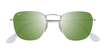 Argenté Ray-Ban RB3857 Frank -  Métal Lunettes de soleil