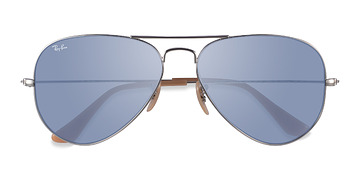 Silver Yellow Ray-Ban RB3025 -  Métal Lunettes de soleil
