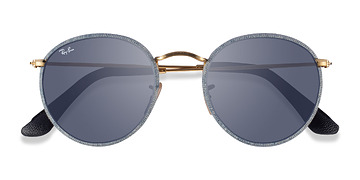 Bleu pâle Ray-Ban RB3475Q -  Métal Lunettes de soleil