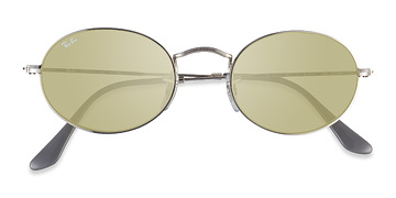 Silver Gray Ray-Ban RB3547 -  Métal Lunettes de soleil
