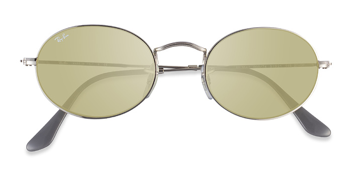 Silver Gray Ray-Ban RB3547 -  Métal Lunettes de soleil