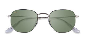 Argenté Ray-Ban RB3548 -  Métal Lunettes de soleil