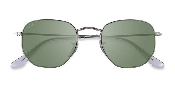 Argenté Ray-Ban RB3548 -  Métal Lunettes de soleil