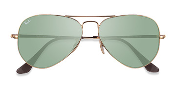 Doré Ray-Ban RB3689 -  Métal Lunettes de soleil