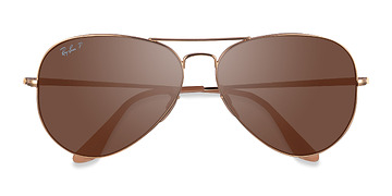 Doré Ray-Ban RB3689 -  Métal Lunettes de soleil