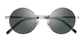 Brushed Light Gold ARNETTE Drophead -  Métal Lunettes de soleil