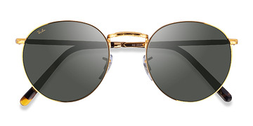 Legend Gold Ray-Ban RB3637 New Round -  Métal Lunettes de soleil