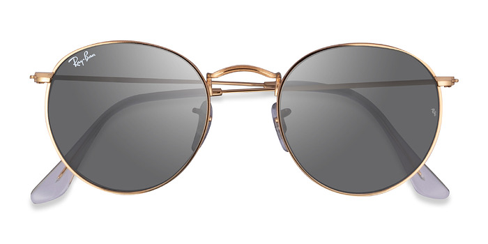 Light Gold Ray-Ban RB3447 -  Métal Lunettes de soleil