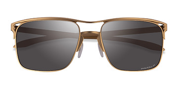 Satin Gold Oakley Holbrook Ti -  Titanium Lunettes de soleil
