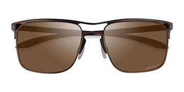 Satin Brown Oakley Holbrook Ti -  Titanium Lunettes de soleil