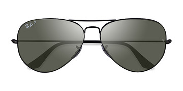 Shiny Black Ray-Ban RB3025 -  Métal Lunettes de soleil