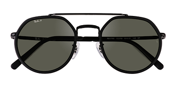 Noir Ray-Ban RB3765 -  Métal Lunettes de soleil