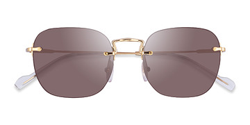 Doré Vogue Eyewear VO4217S -  Métal Lunettes de soleil