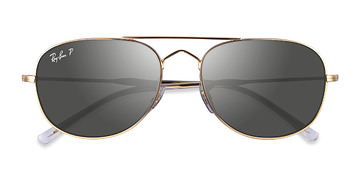 Shiny Gold Ray-Ban RB3735 -  Métal Lunettes de soleil