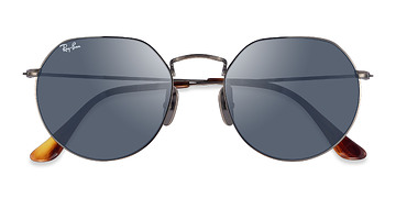 Gunmetal Ray-Ban RB8165 Jack -  Titanium Lunettes de soleil