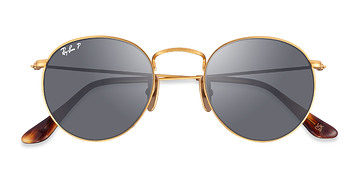 Matte Gold Ray-Ban RB8247 -  Titanium Lunettes de soleil