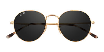 Doré Ray-Ban RB3582 David -  Métal Lunettes de soleil