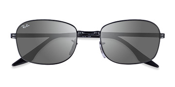 Shiny Black Ray-Ban RB3690 -  Métal Lunettes de soleil