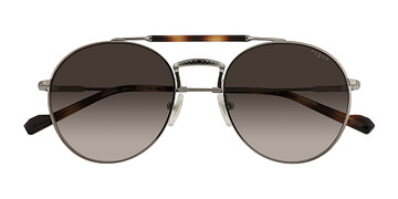 Silver Tortoise Vogue Eyewear VO4240S -  Métal Lunettes de soleil