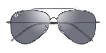 Gunmetal Ray-Ban RBR0101S Reverse -  Métal Lunettes de soleil