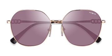 Or rose Vogue Eyewear VO4318SB -  Métal Lunettes de soleil