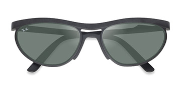 Matte Black Ray-Ban RB4453 Liteforce -  Plastique Lunettes de soleil