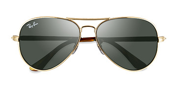 Arista Gold Ray-Ban RB3925 Aviator Max -  Métal Lunettes de soleil