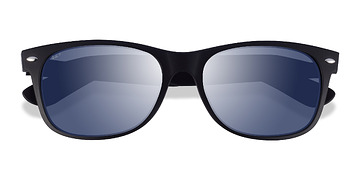 Matte Black Ray-Ban RB2132 -  Plastique Lunettes de soleil